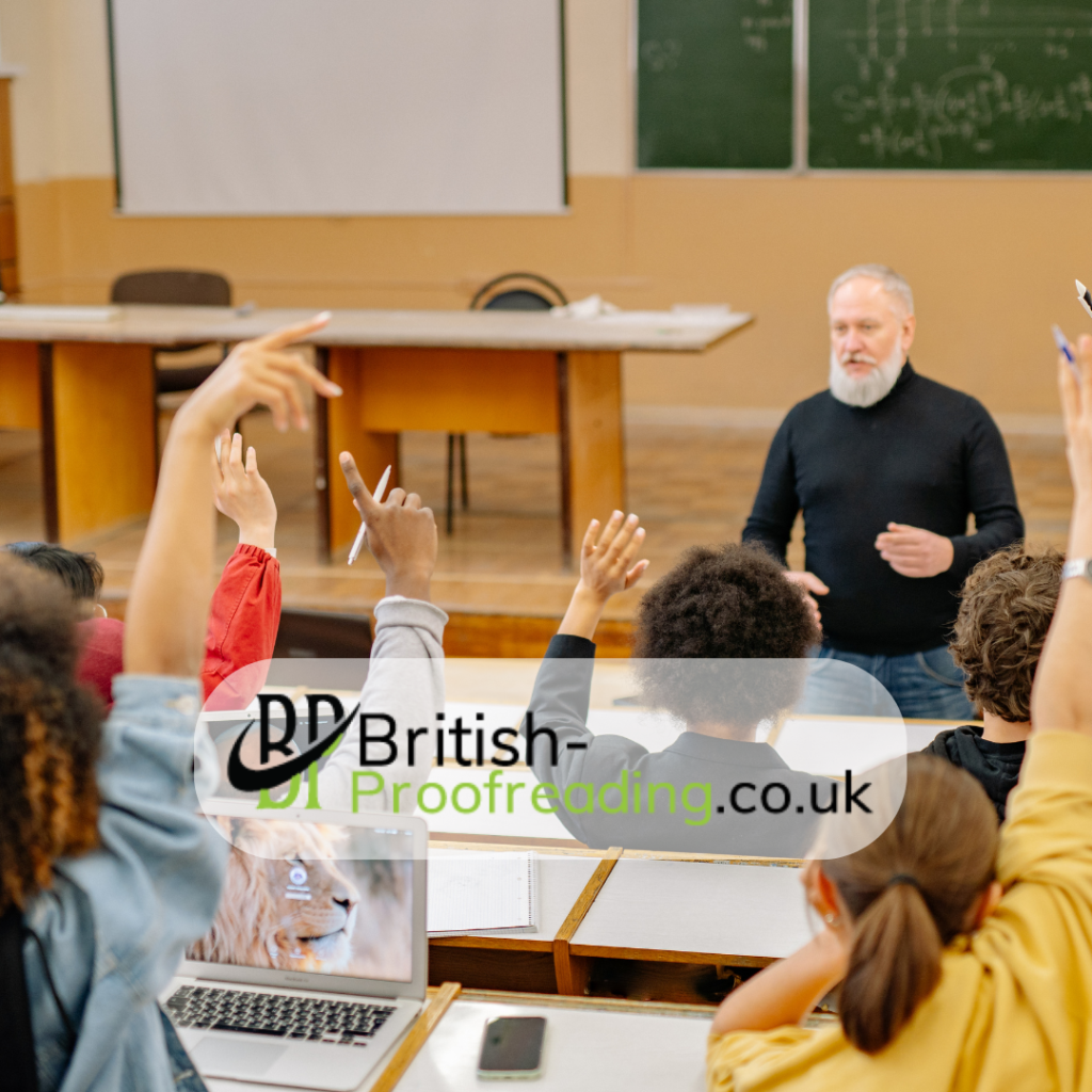 thesis editing UK for business PhD strategic coherence