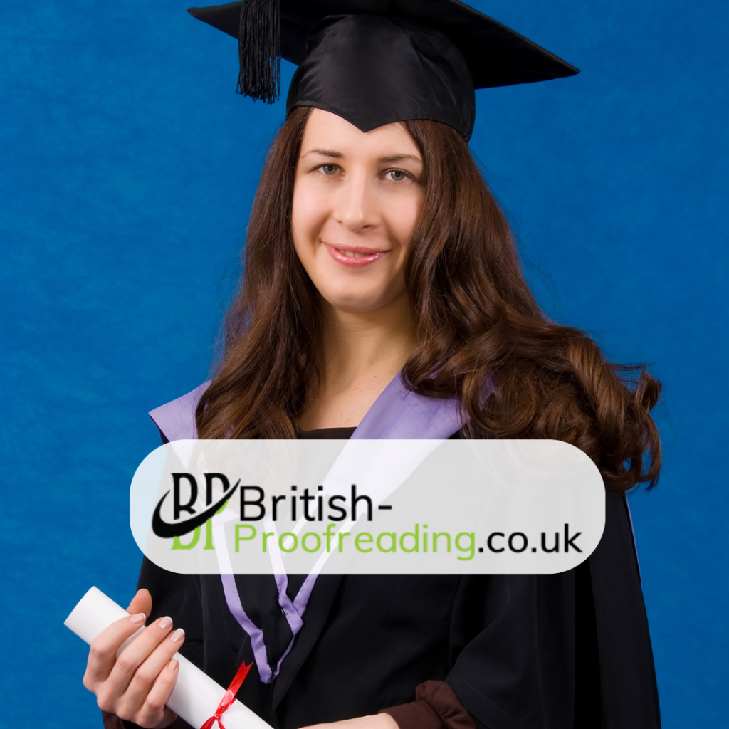 Economics and Business student reviewing a thesis on fintech adoption in rural UK communities with professional editing support.