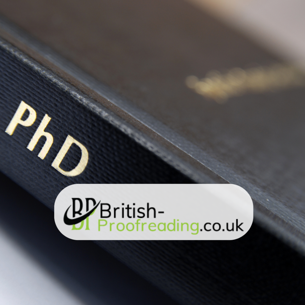 dba thesis editing help checklist improving clarity and academic structure
