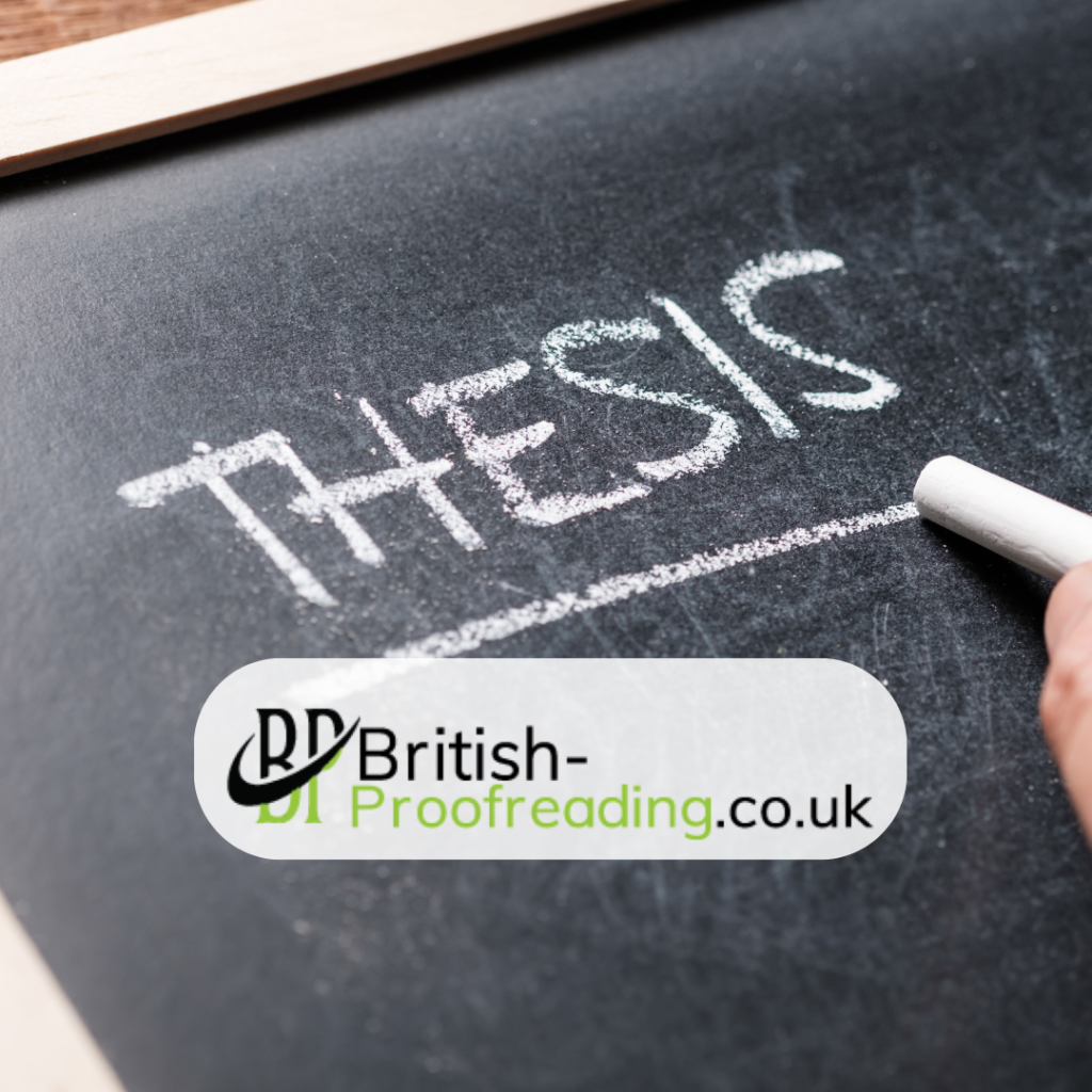 best thesis editing company in UK improving academic writing clarity and structure